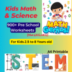 Math & Science Worksheets