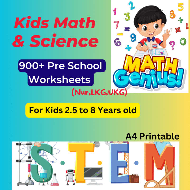 Math & Science Worksheets