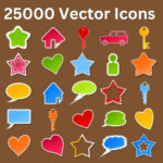 25000 Vector Icons Collection